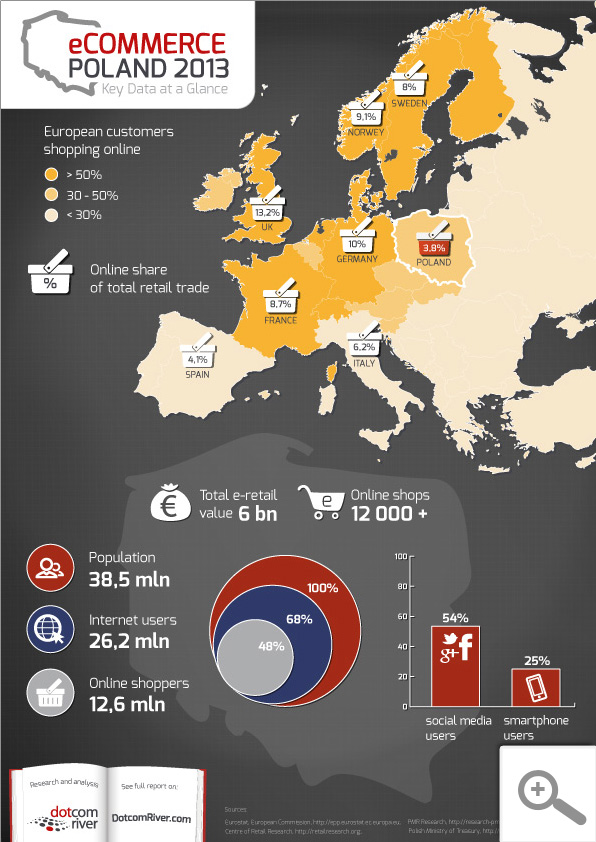 eCommerce Poland 2013 infographic